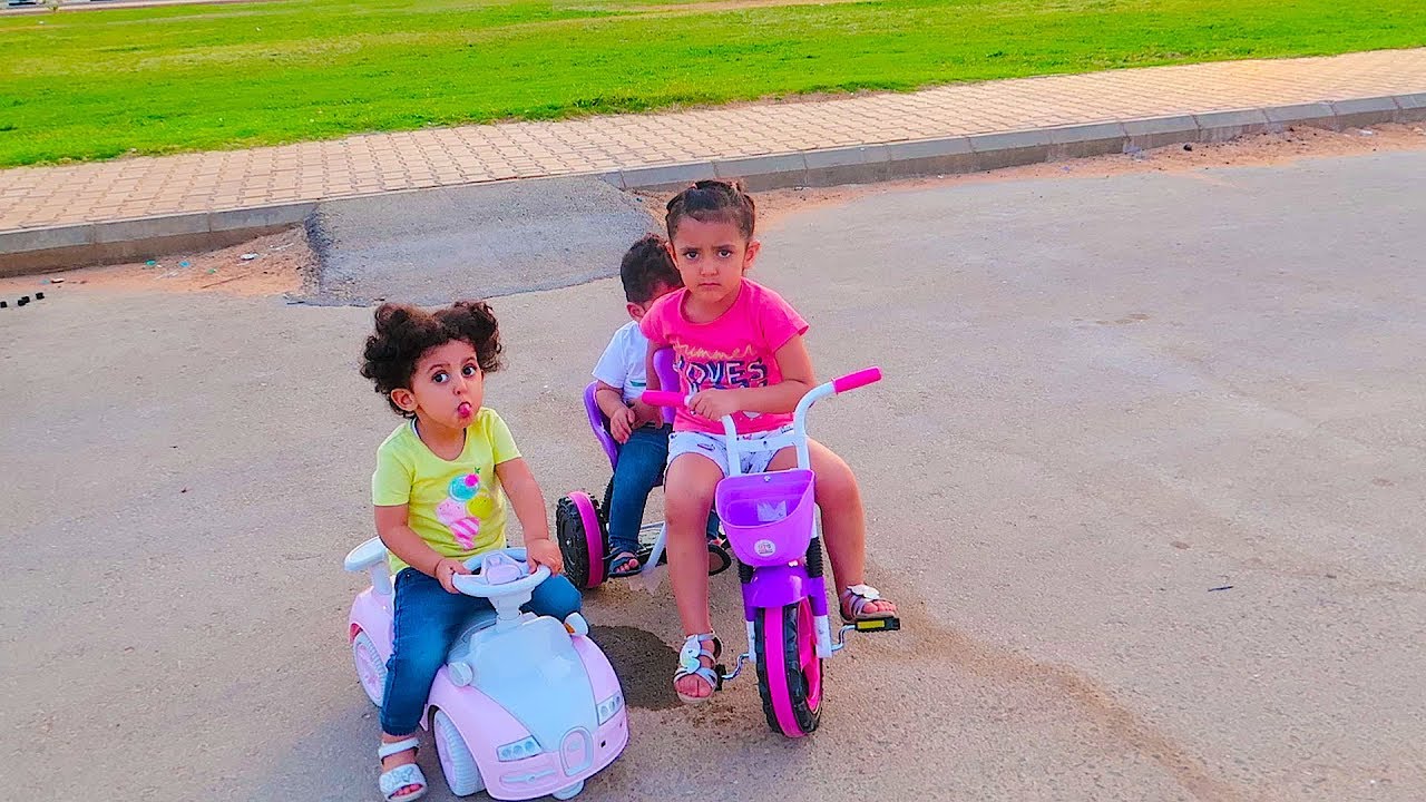 توتو تتحدى لولو بسيارتها الجديدة!!