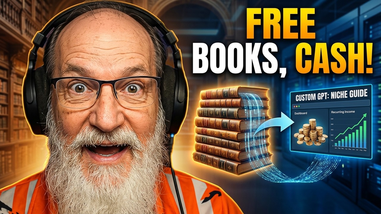 Train a Custom GPT on Old Books & Sell It (4 Steps)