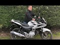 Salvage Rebuilds UK Copart bargain 2011 Honda cbf motorbike