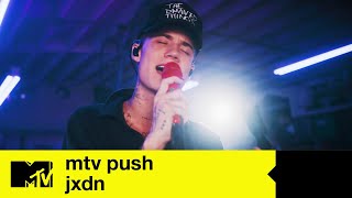 jxdn: Tell Me About Tomorrow feat. Travis Barker (exclusive live performance) | MTV Push