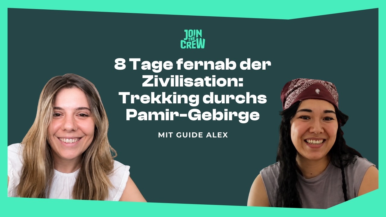 ⁣8 Tage fernab der Zivilisation: Trekking durchs Pamir-Gebirge