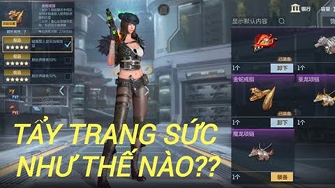 [CFM china] Tẩy nhẫn/dây chuyền PVP/PVE như thế nào mới hiệu quả nhất trong CFM ||Trungprocfm.