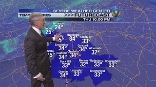 Thursday evening's forecast with Chief Meteorologist Steve Udelson
