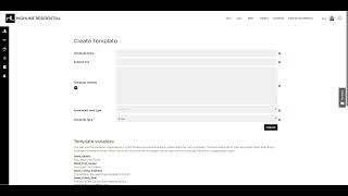 Template Variables