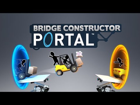 Bridge Constructor Portal #001 ? PORTAL mal anders | Let's Play BC Portal