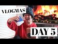 VLOGMAS DAY 5: secret santa, taking my first final, and getting sick :(