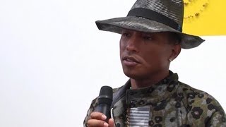 Pharrell Williams takes on the art world