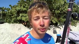 Team GBR sailor Chris Taylor talks through 49er setup