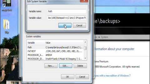 C# Edge 221   MC34   MySQL Dos Box Backups and Restores