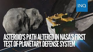 Asteroid's path altered in NASA's first test of planetary defense system Wealth