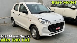 Maruti Suzuki Alto k10 Lxi ❤️ Alto K10 Base Model 2023