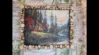 Эко-рамка для картины своими руками // Eco-a picture frame with his hands Эко-рамка для картины своими руками // Eco-a picture frame with his hands