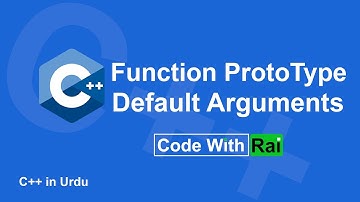 16.1 Function Prototype & Default Arguments C++ | C++ Function Prototype | C++ Default Arguments