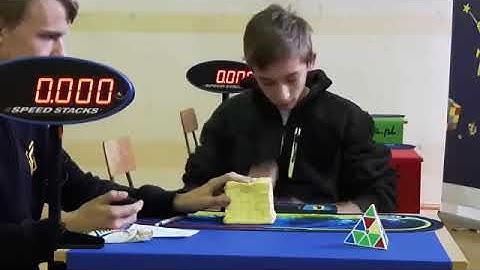 0.91 official world record pyraminx single! - Dominik Górny
