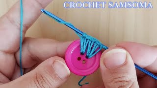 شاهدوا ماذا يمكنكم صنعه باستعمال الازرار مع فن الكروشيه  3 افكار بالازرار  Crochet With Button DIY