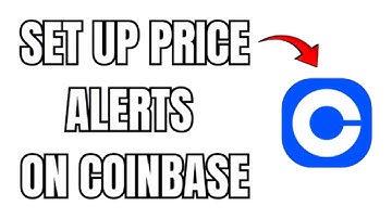 NEW! SET UP PRICE ALERTS FOR CRYPTO ON COINBASE