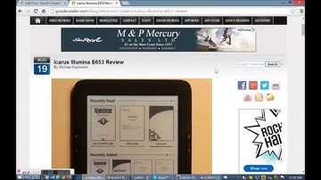 How to Load eBooks on the Icarus Illumina E653