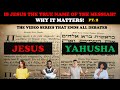 IS JESUS THE TRUE NAME OF THE MESSIAH? WHY IT MATTERS (pt.2) THE VIDEO SERIES THAT ENDS ALL DEBATES
