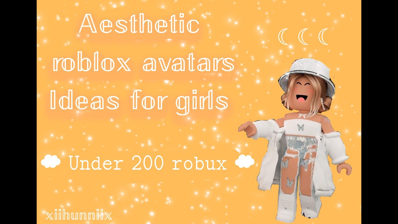 Cute Aesthetic Roblox Avatar Ideas Under 250 Robux Youtube - how to make your roblox avatar aesthetic with robux