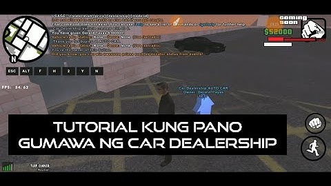 Tutorial Kung Pano Gumawa Ng Car Dealership Sa GTA:SAMP