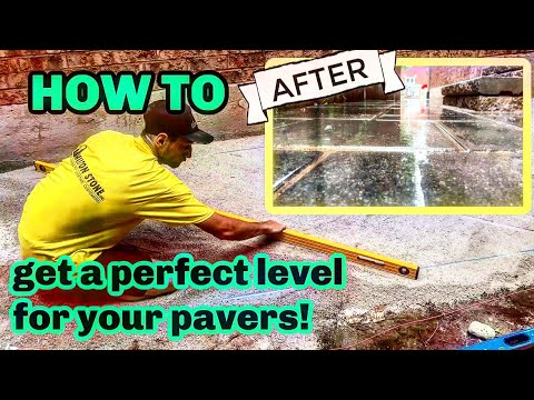 How To Level A Walkway For Pavers By Nickson Landscaping?
