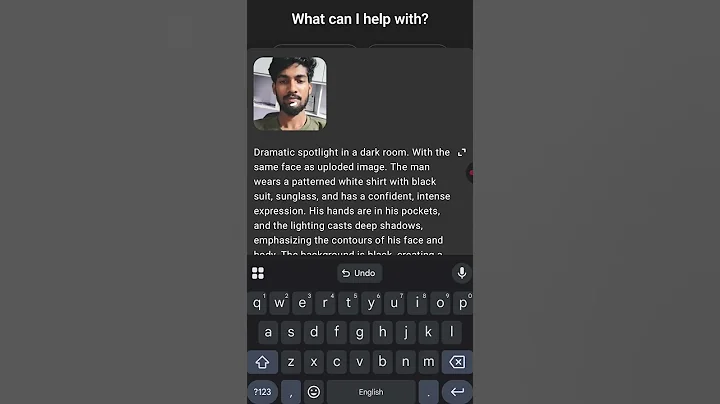 Portrait photo idea with ChatGPT / P.3   Your thoughts? #chatgpt #ai #prompt #trend #tutorial