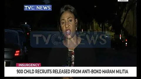 900 Child recruits released from Anti-Boko Haram Militia
