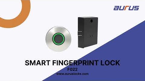 Aurus Digital Furniture Lock [F022] for Cabinets/Drawers - Fingerprint Lock