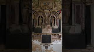 The monument of Mary Calthorpe at East Barsham in Norfolk.