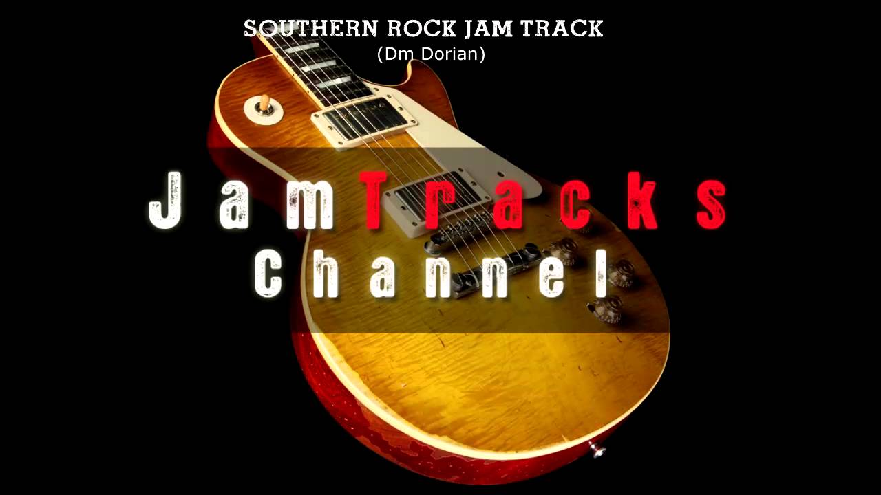 Southern Rock Guitar Backing Track in Dm