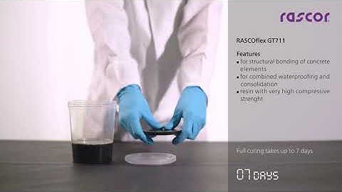 Mixing procedure RASCOflex GT711