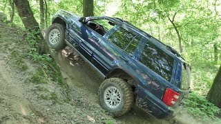 4x4 offroad Nissan patrol terrano Jeep grand cherokee Land rover freelander Areál Skládka Hlučín 4K.