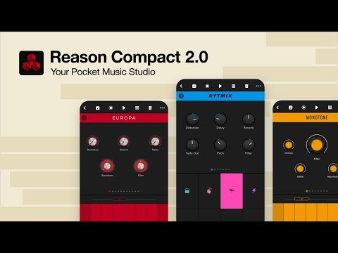 Reason Compact 2.0 - Your Pocket Music Studio for iOS