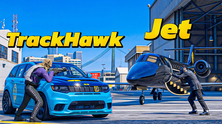 Usamos Un Jet Para Robar Una Trackhawk En Una Mansión en Gta Rp