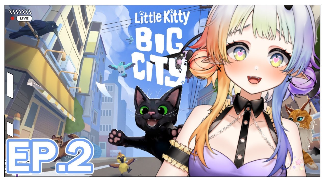 【🔴 Little Kitty Big City】แมวมิปหลงเมือง!? EP.2【MIPMIP | FLORA Project ...