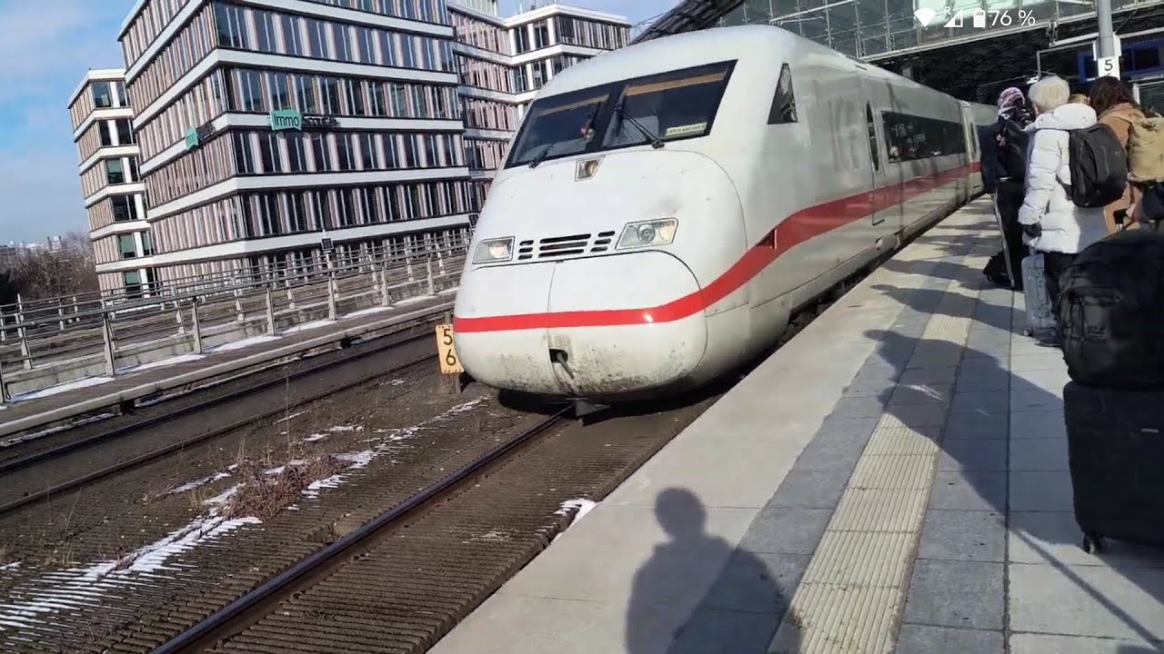 ICE 2 (Baureihe 402) Bhf Berlin Hbf Gleis 14