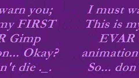 My first GIMP animation