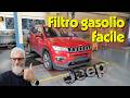 Sostituzione filtro gasolio Jeep Renegade 1.6 Multijet : Semplice e rapido