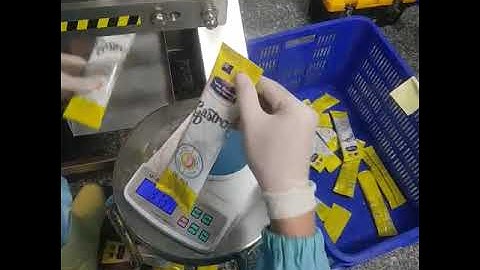 Test QC máy đóng gói sữa bột Anpha Tech ISO 9001:2015 Made In Vietnam