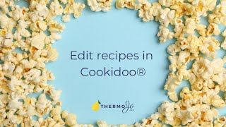 Edit Thermomix® Recipes in Cookidoo® screenshot 4
