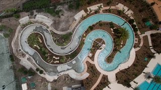 Lazy River Swimming Pool Surface Installation