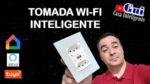 Tomada de Parede Inteligente Wi-Fi c/USB e Padrão BR compatível com Google Home e Amazon Alexa