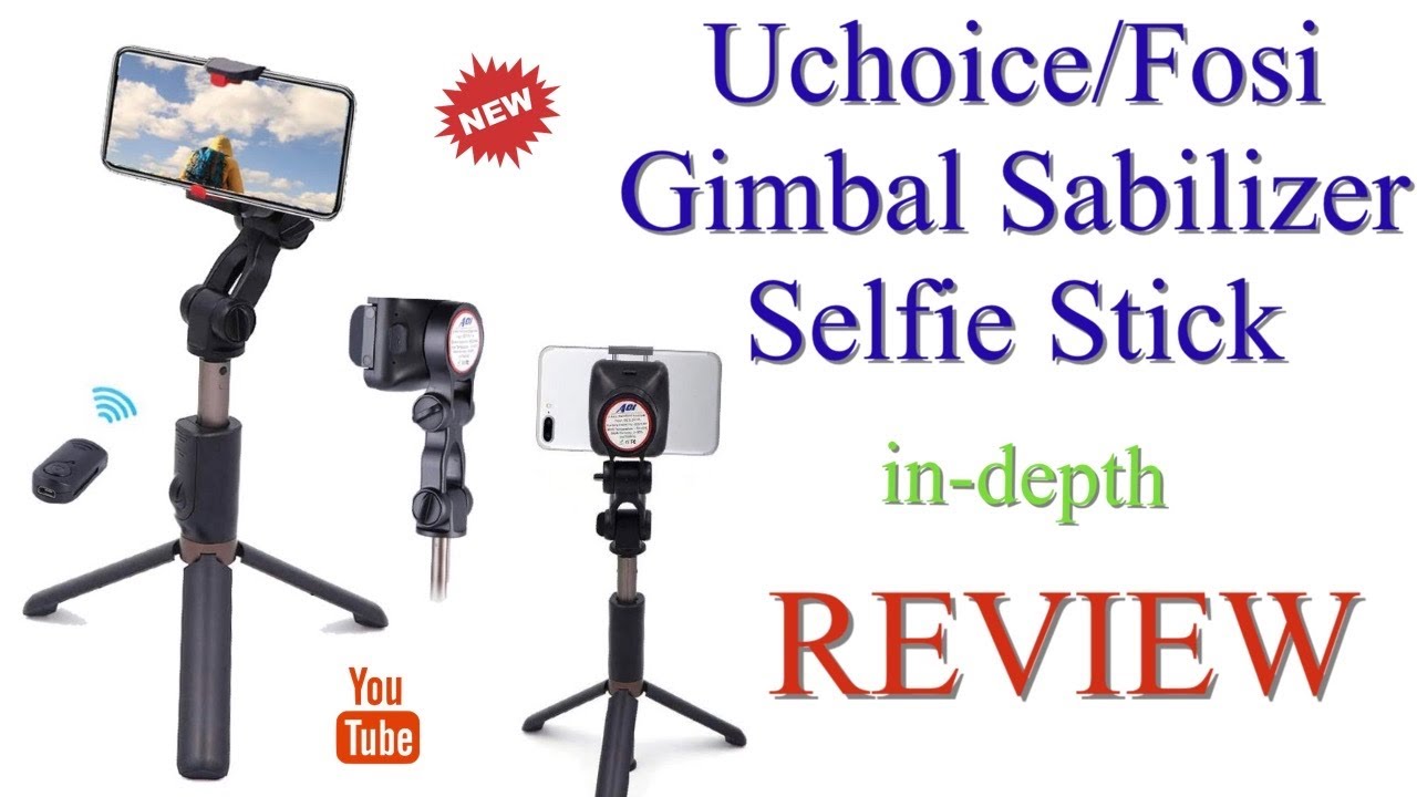 UCHOICE Handheld Gimbal Selfie Stick (1 axis) REVIEW YouTube