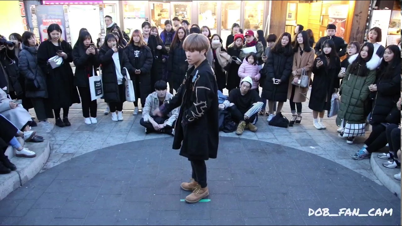 180224 디오비 DOB 홍대공연 / SEVENTEEN(세븐틴) - 아주NICE (태영solo)