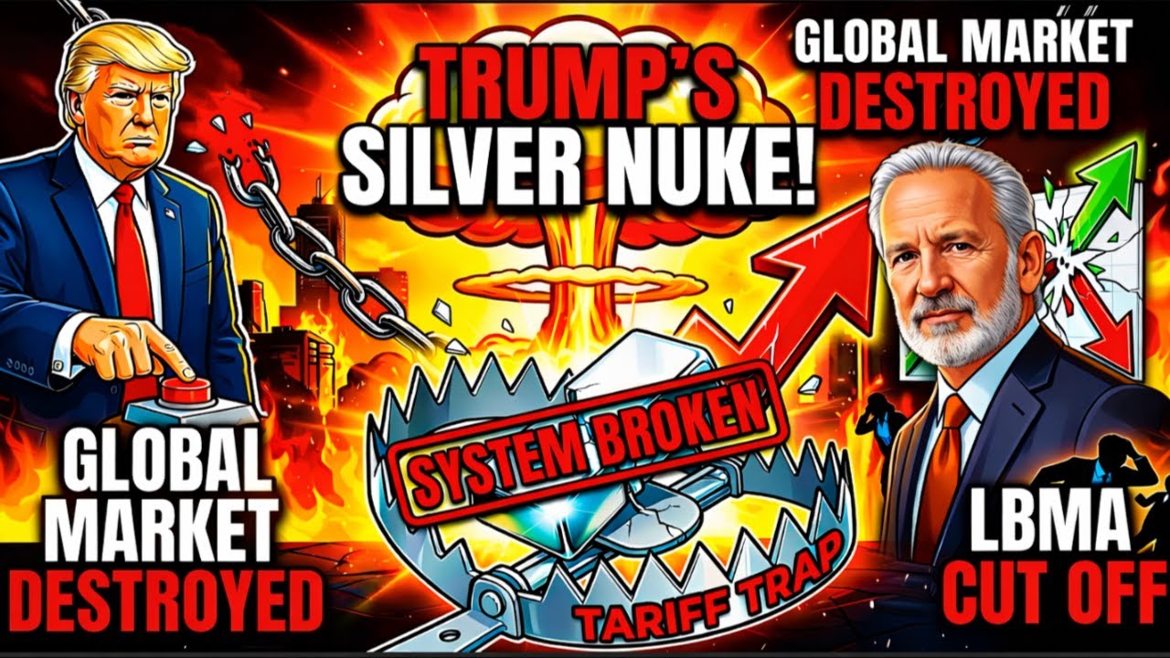 The "Greenland Tariff" Just KILLED The Silver Market | 10% Tariffs Just Cut Off LBMA | Peter Schiff