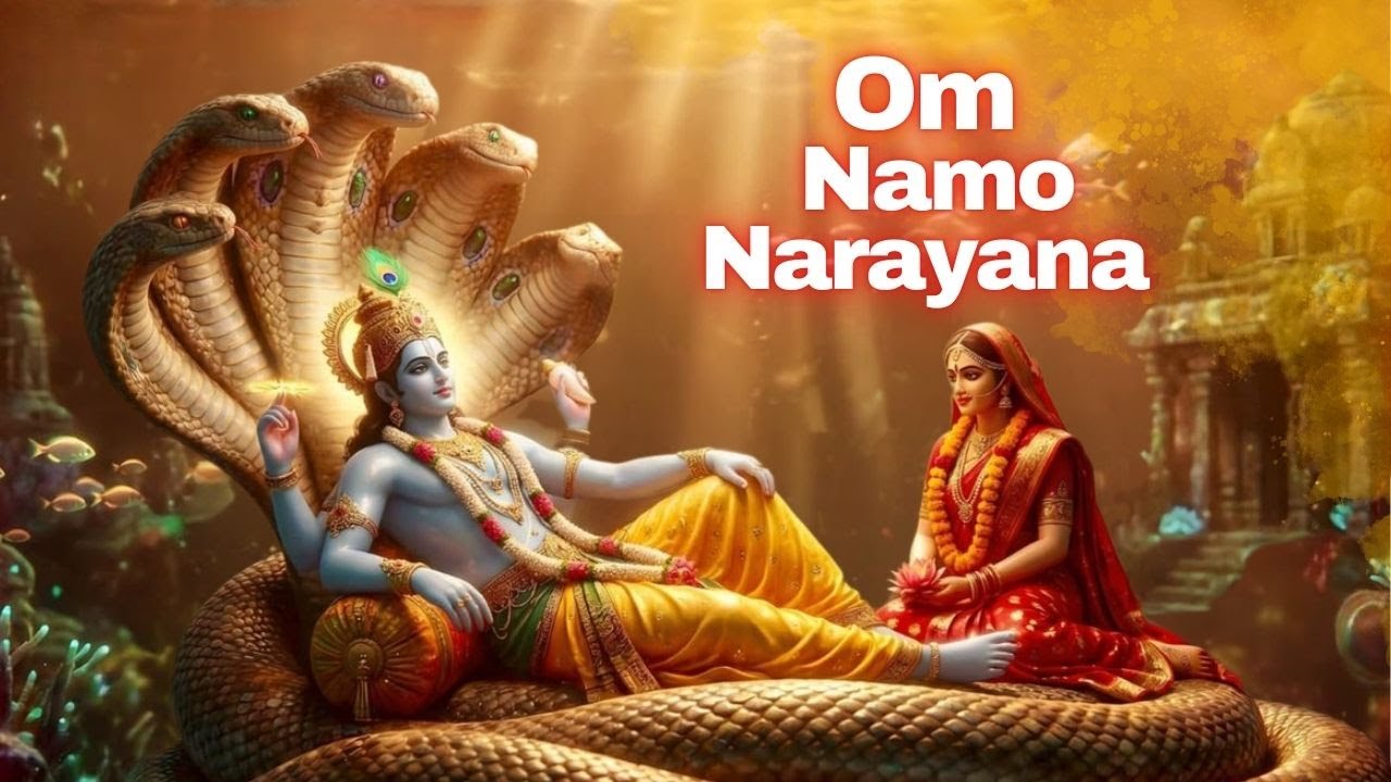 Om Namo Narayanaya | Powerful Vishnu Mantra Removes Stress & Anxiety 🕉️🌿 | Narayana Healing Chant