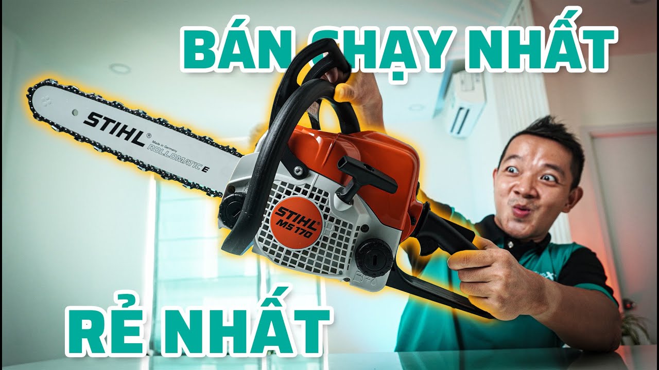 Máy Cưa Xích Chạy Xăng STIHL MS170 Chính Hãng