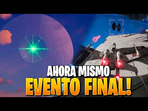 AHORA MISMO! EVENTO COMPLETO SABOTAJE A LA ESTRELLA DE LA MUERTE EN FORTNITE