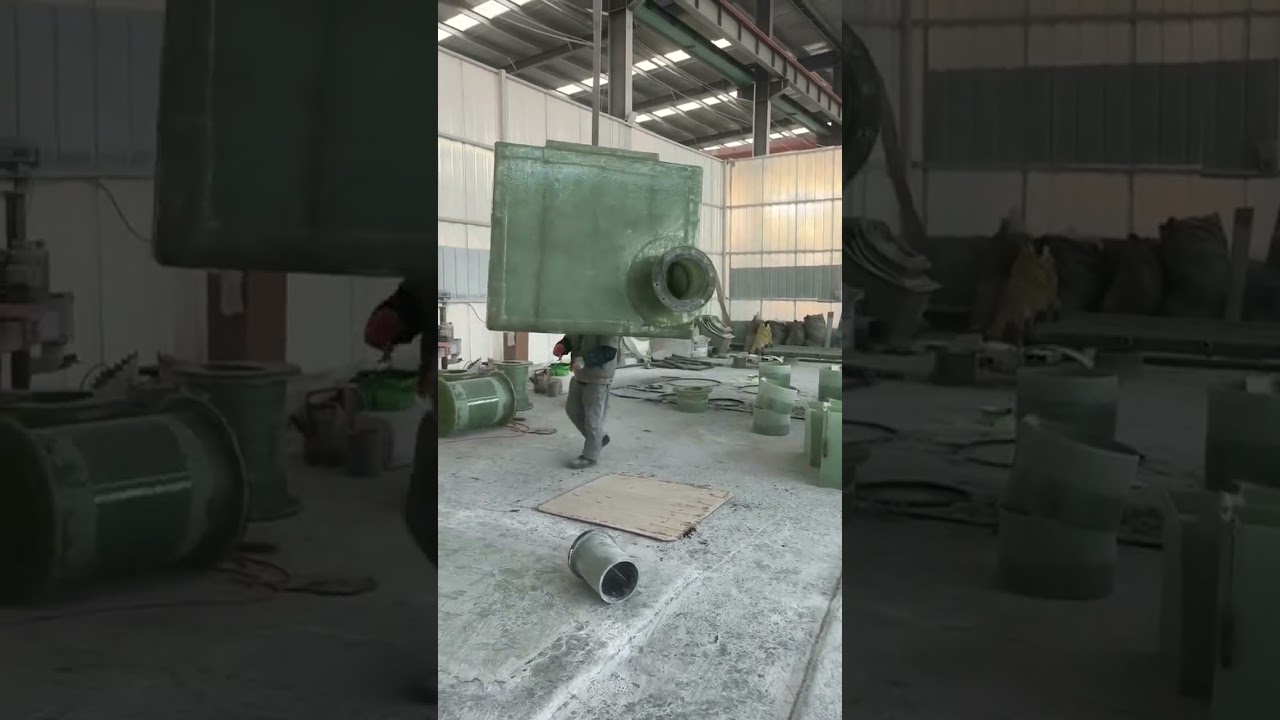 FRP/GRP Exhaust Gas Treatment System for Saudi Arabia | High Strength, Corrosion Resistance