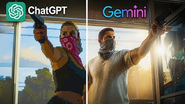 ChatGPT против Gemini: Создал свою GTA 6 с нуля с помощью ИИ